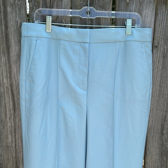 J.Crew Full Length Wide Leg Tuxedo Pant in Italian Wool for Women - Picture 9 of 13